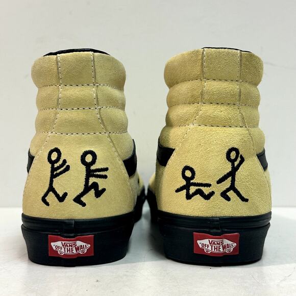 WORN ONCE Vans Sk8-Hi A Tribe Called Quest Yellow Suede Bonita Applebum M 9 main image 7